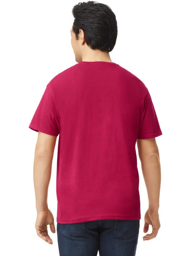 T-shirt softstyle - gildan Cerise - Kiabi