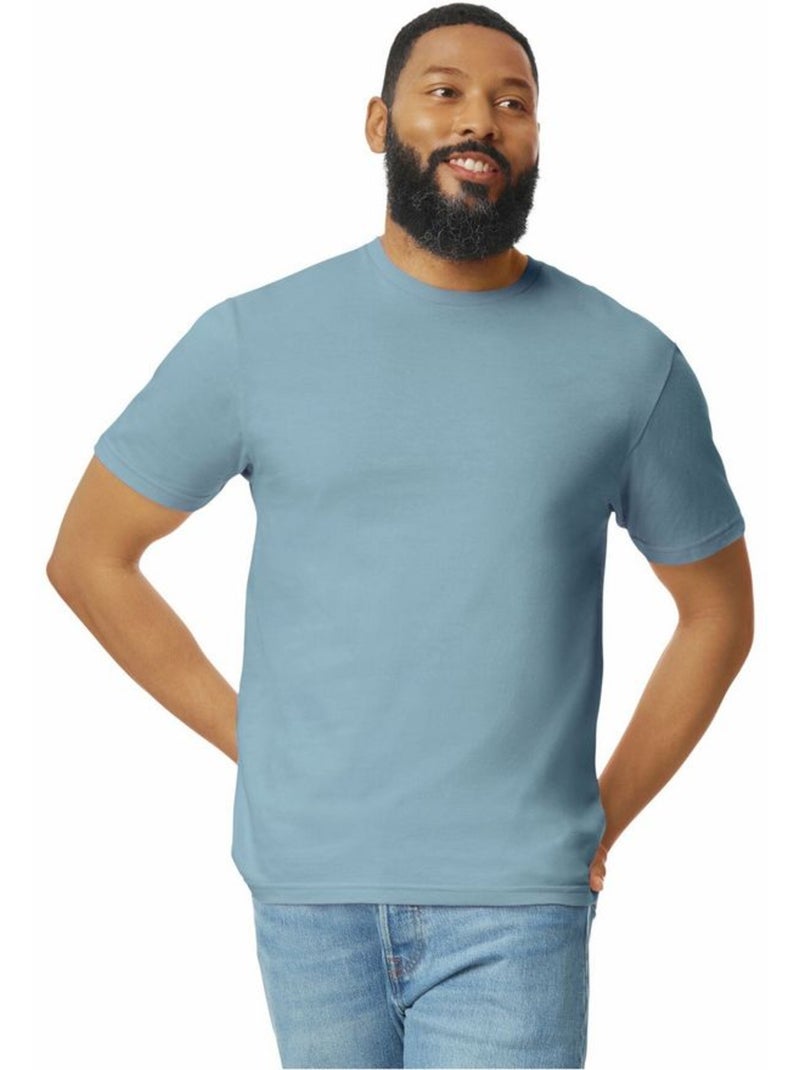 T-shirt softstyle - gildan Jaune poussin - Kiabi