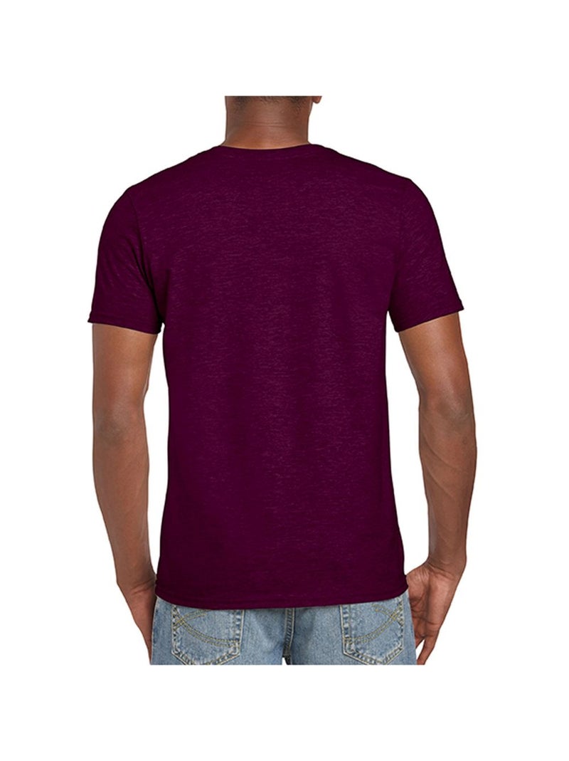 T-shirt softstyle - gildan Marron - Kiabi