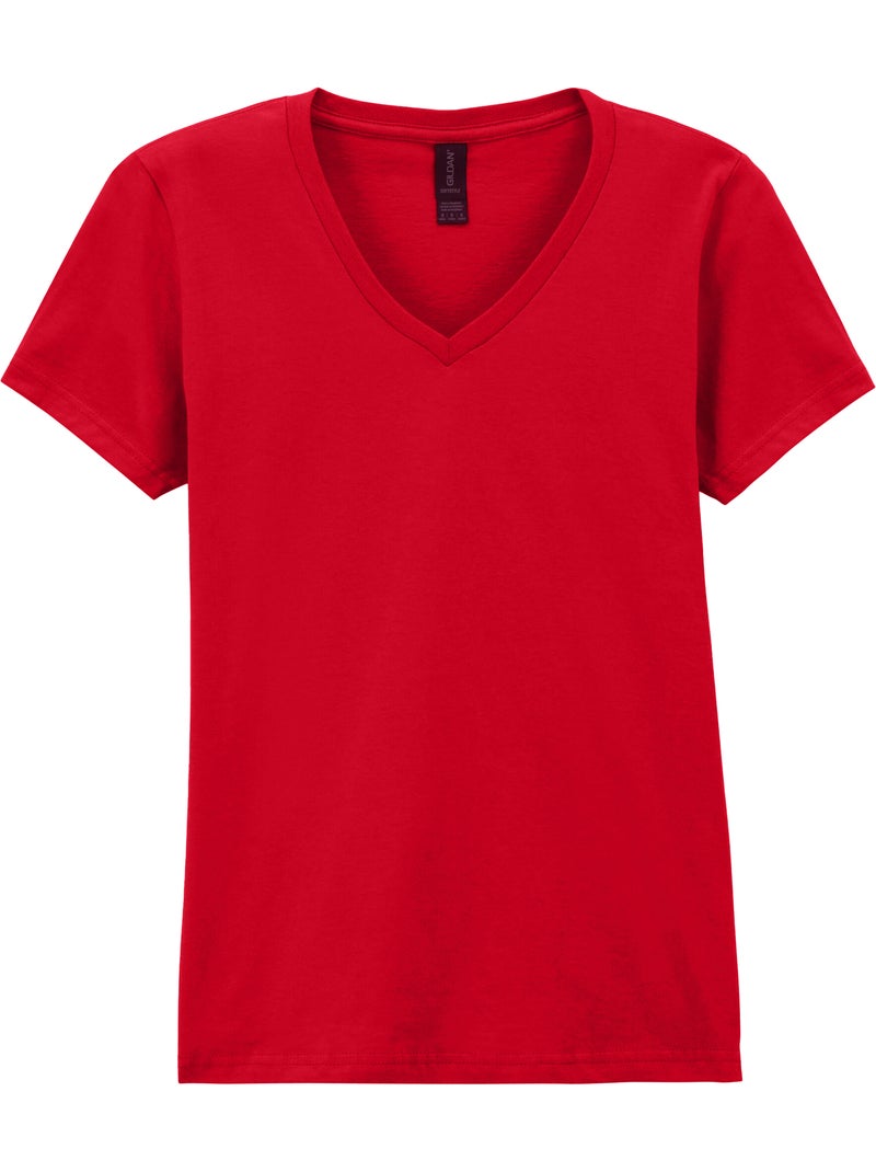 T-shirt softstyle - gildan Rouge - Kiabi