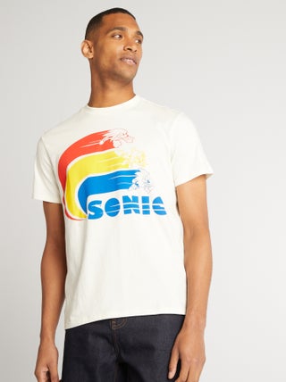 T-shirt 'Sonic' à col rond