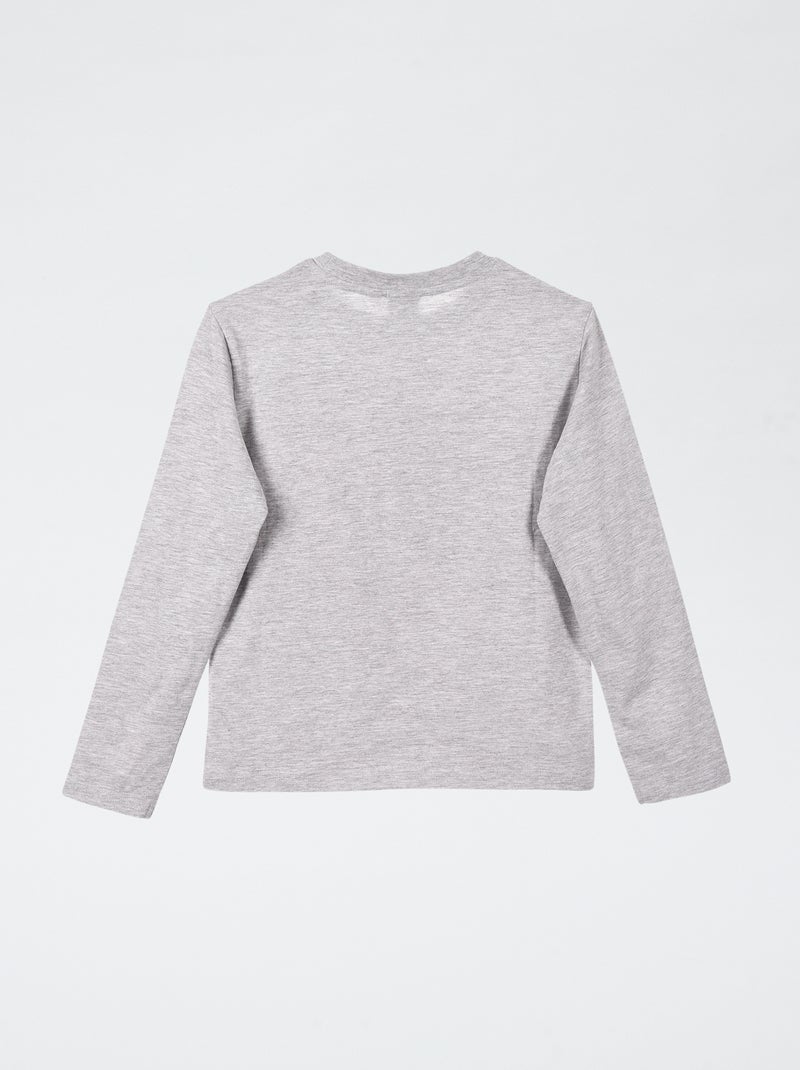 T-shirt 'Sonic' à manches courtes Gris - Kiabi