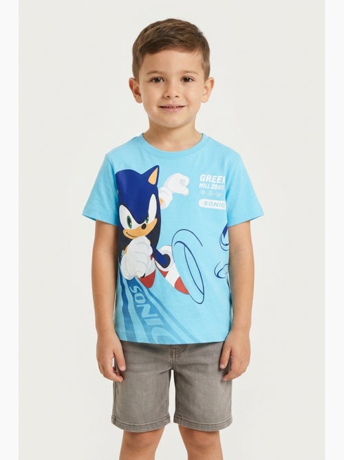 T-shirt Sonic  | Licence Officielle - Kiabi