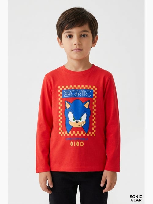 T-Shirt Sonic| Licence Officielle - Kiabi