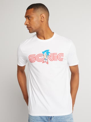 T-shirt 'Sonic' manches courtes