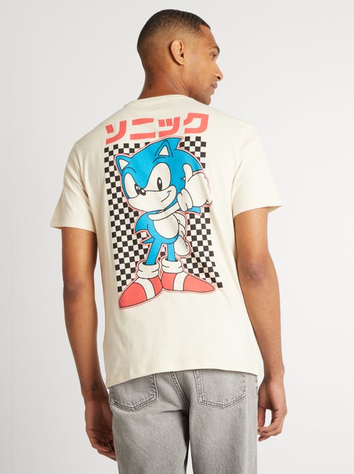 T-shirt 'Sonic' manches courtes - Kiabi