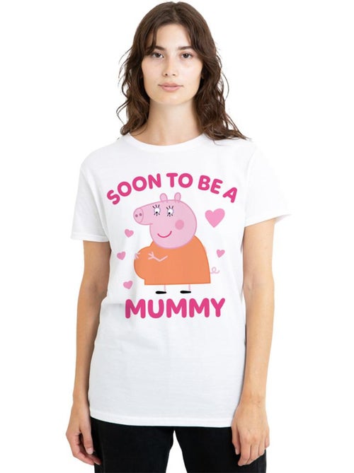 T-shirt soon to be - peppa pig - Kiabi