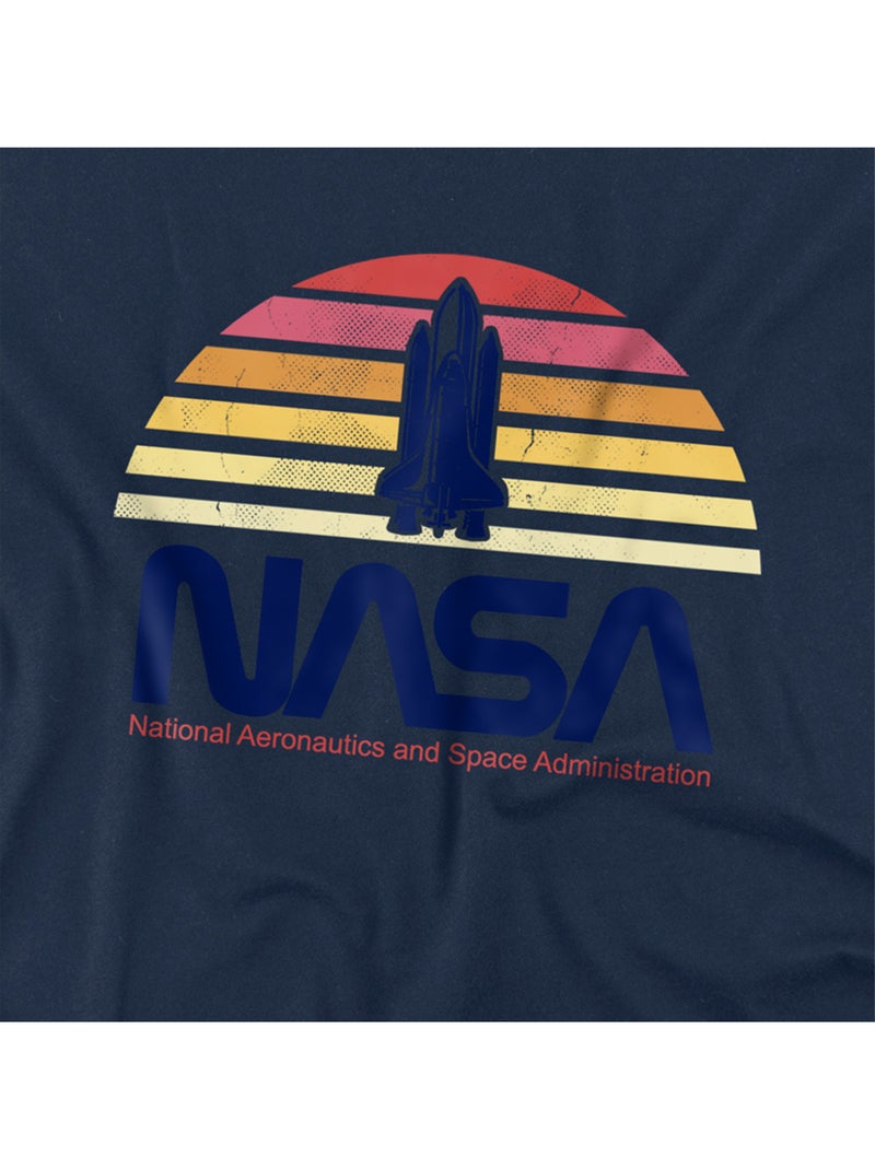 T-shirt space camp - nasa Bleu marine - Kiabi