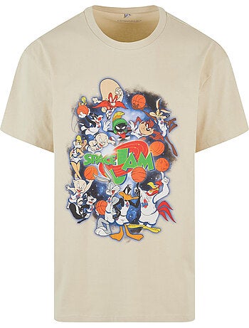 T-shirt space jam teamwork - mister tee