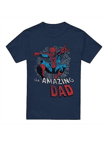 T-shirt spider dad - homme araignée