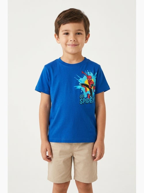 T-shirt Spider-Man  | Licence Officielle - Kiabi
