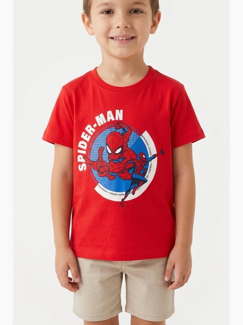 T-shirt Spider-Man  | Licence Officielle - Kiabi