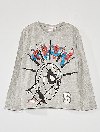 T-shirt 'Spider-Man' manches longues - Kiabi