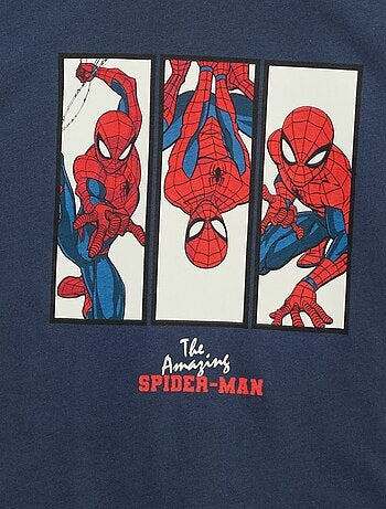 T-shirt 'Spider-Man' 'Marvel' manches courtes