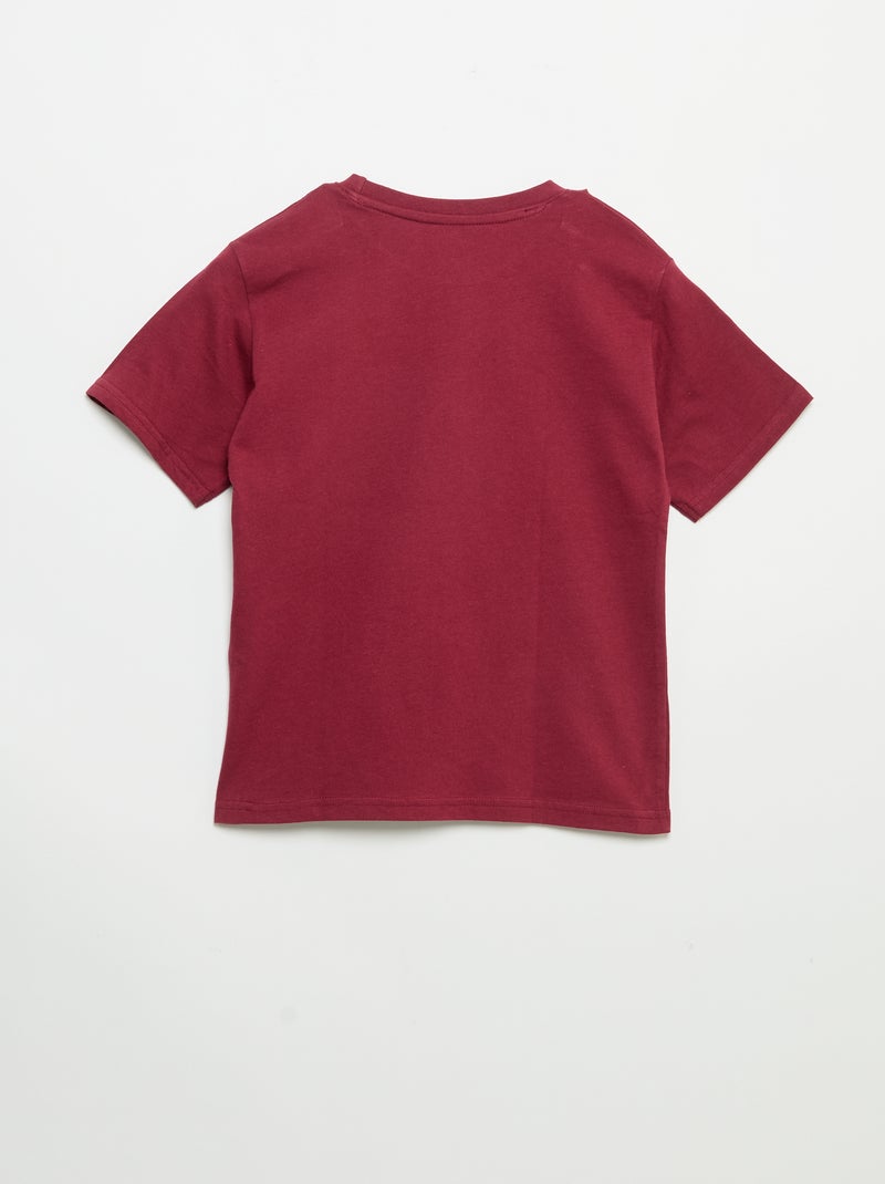 T-shirt 'Spider-Man' 'Marvel' manches courtes Rouge - Kiabi