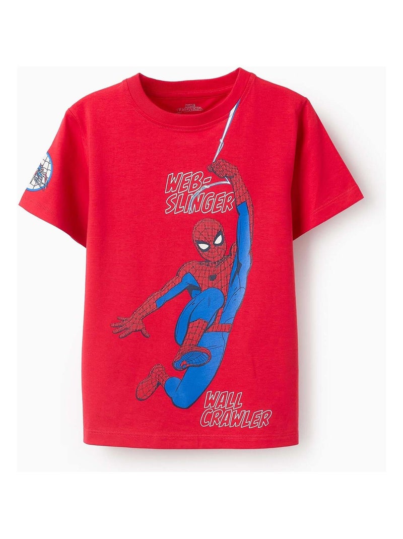 T-shirt 'Spider-Man' Rouge - Kiabi