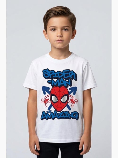 T-Shirt Spiderman| Licence Officielle - Kiabi T-Shirt Spiderman| Licence Officielle - Kiabi