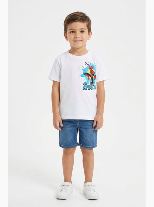 T-Shirt Spiderman| Licence Officielle - Kiabi T-Shirt Spiderman| Licence Officielle - Kiabi