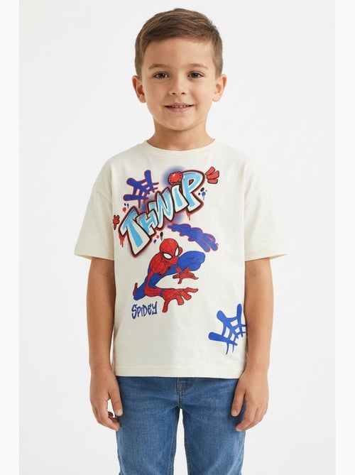 T-Shirt Spiderman| Licence Officielle - Kiabi T-Shirt Spiderman| Licence Officielle - Kiabi