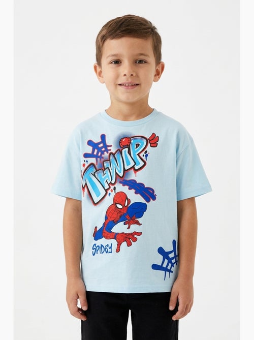 T-Shirt Spiderman| Licence Officielle - Kiabi T-Shirt Spiderman| Licence Officielle - Kiabi