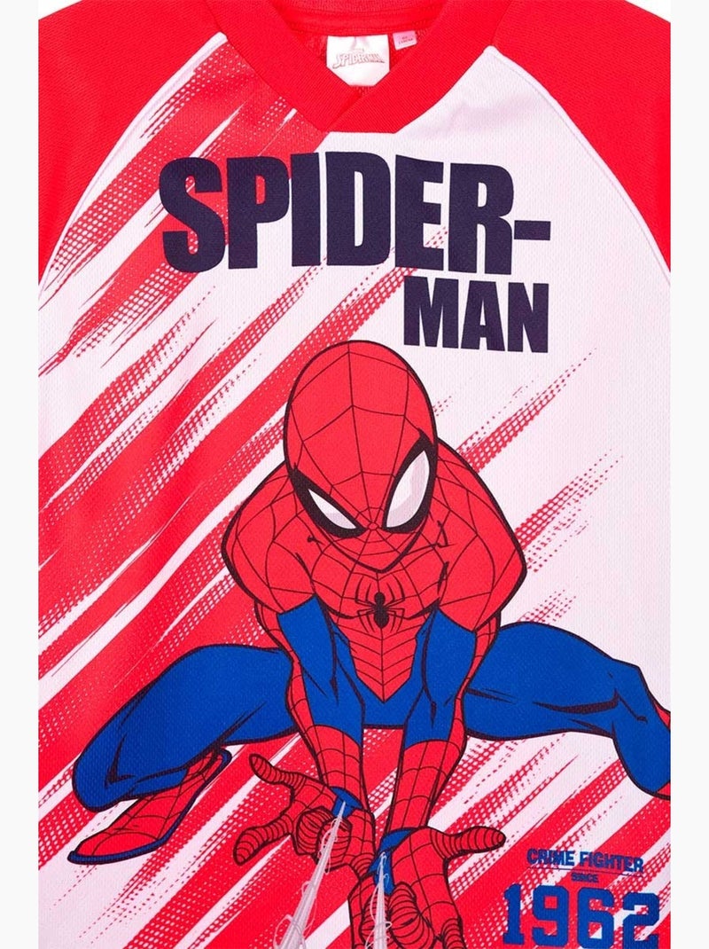 T-Shirt Spiderman| Licence Officielle Rouge - Kiabi