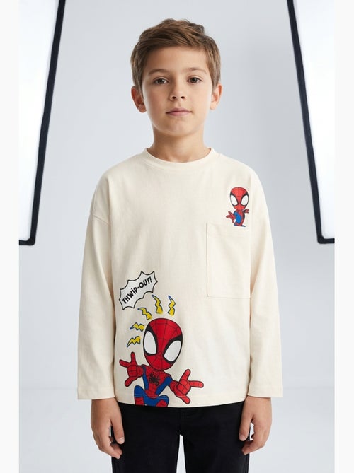 T-Shirt Spidey| Licence Officielle - Kiabi T-Shirt Spidey| Licence Officielle - Kiabi