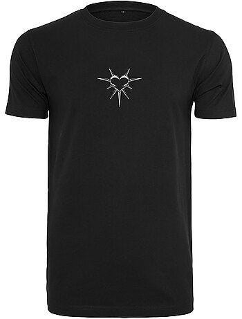 T-shirt spike heart - mister tee