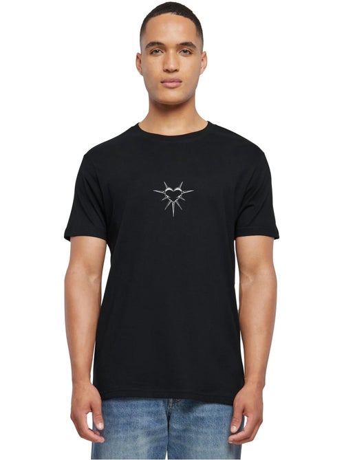 T-shirt spike heart - mister tee - Kiabi T-shirt spike heart - mister tee - Kiabi