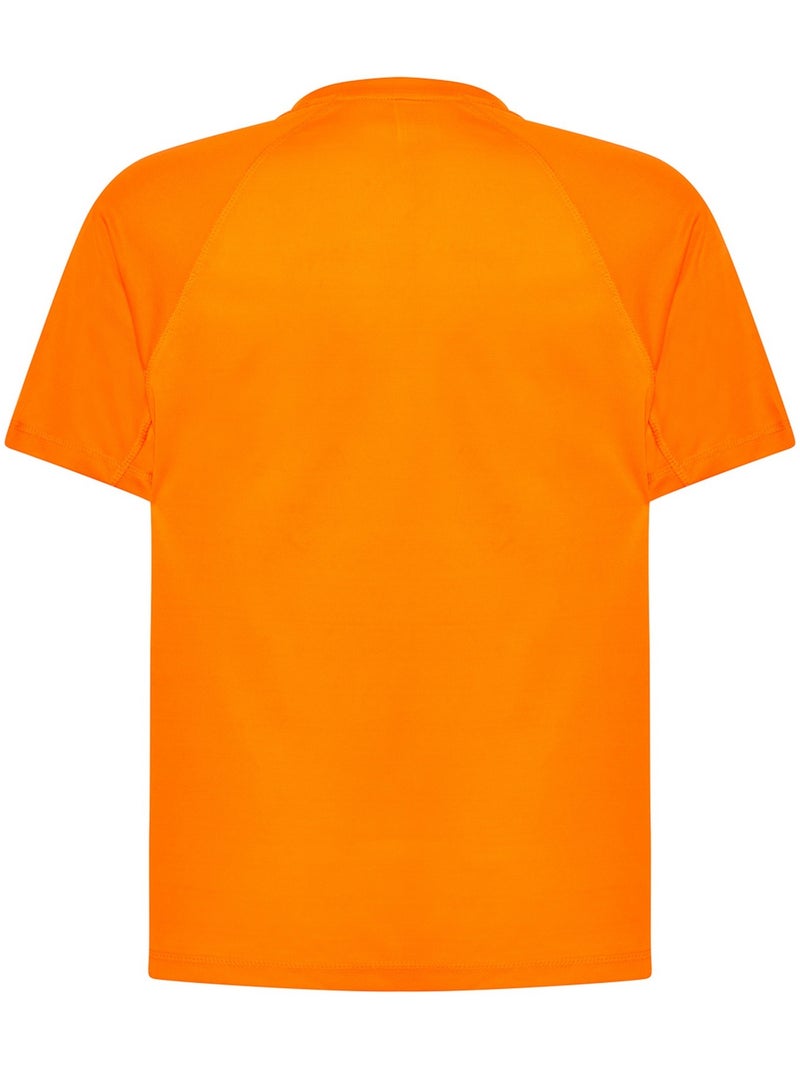 T-shirt sport - jhk Noir/Orange fluo - Kiabi