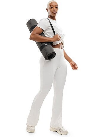 T-shirt sport à nœud torsadé femme fitness femme space