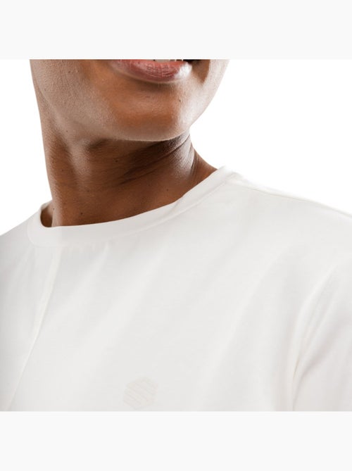 T-shirt sport à nœud torsadé femme fitness femme space - Kiabi T-shirt sport à nœud torsadé femme fitness femme space - Kiabi