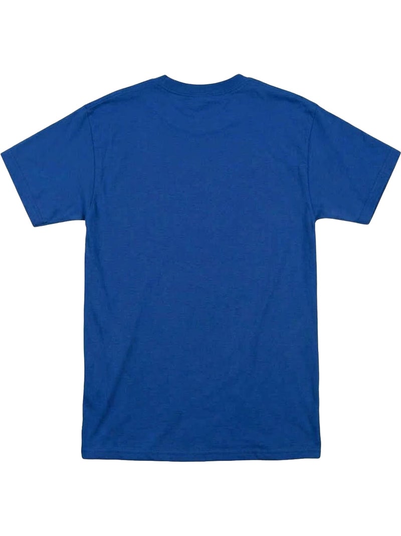 T-shirt sport motif/style poudlard - harry potter Bleu roi - Kiabi