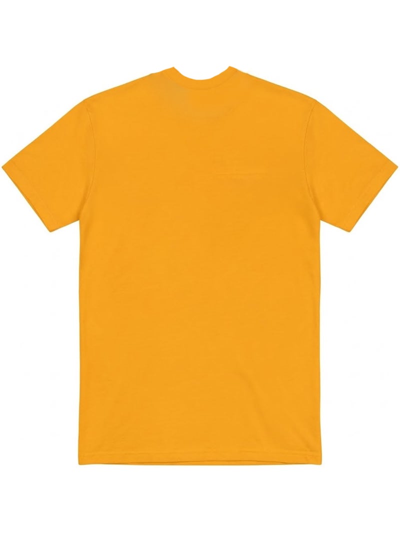 T-shirt sport motif/style poudlard - harry potter Jaune or - Kiabi