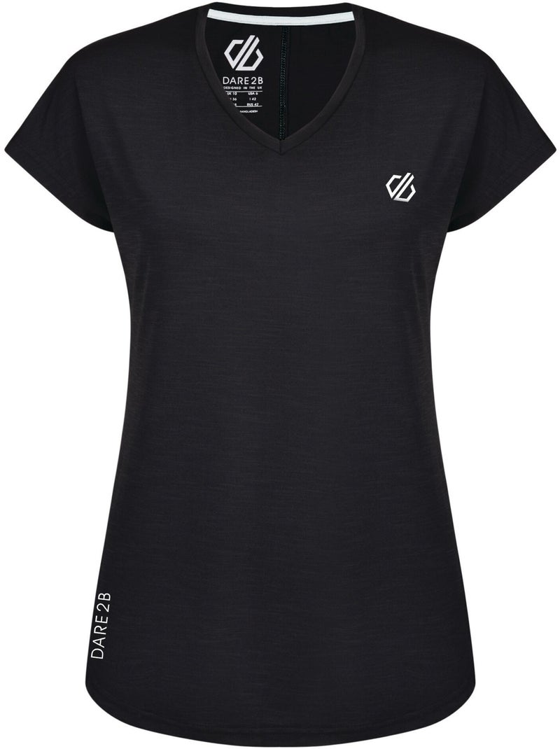 T-shirt sport vigilant - dare 2b Noir - Kiabi