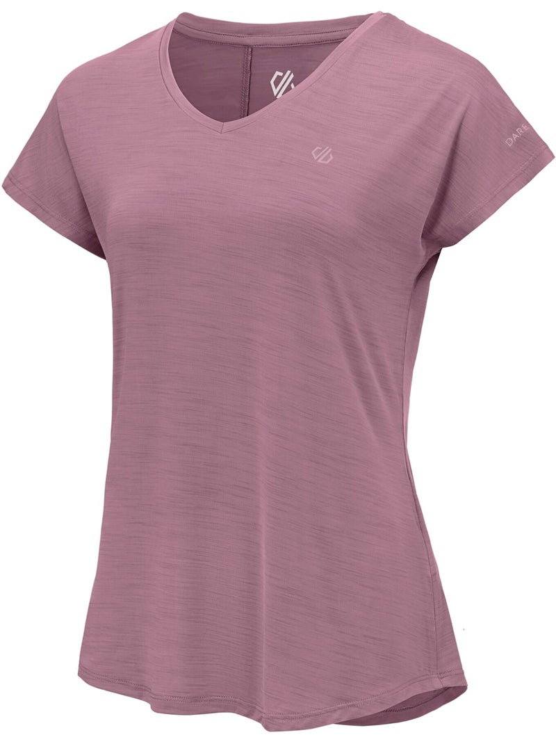 T-shirt sport vigilant - dare 2b Rose pâle - Kiabi