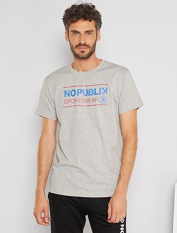 T-shirt sportswear imprimé