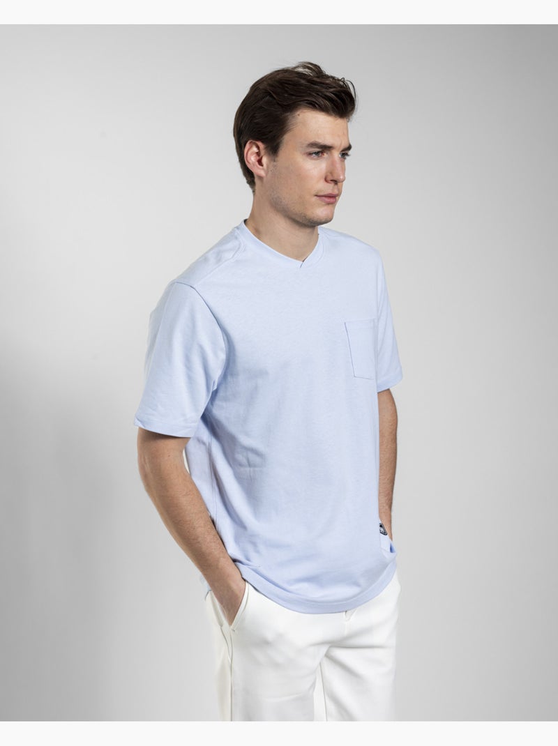 T-shirt Spot   Regular - New Man Bleu - Kiabi