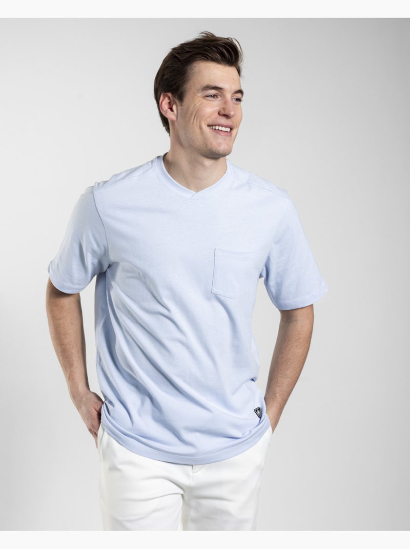 T-shirt Spot   Regular - New Man Bleu - Kiabi
