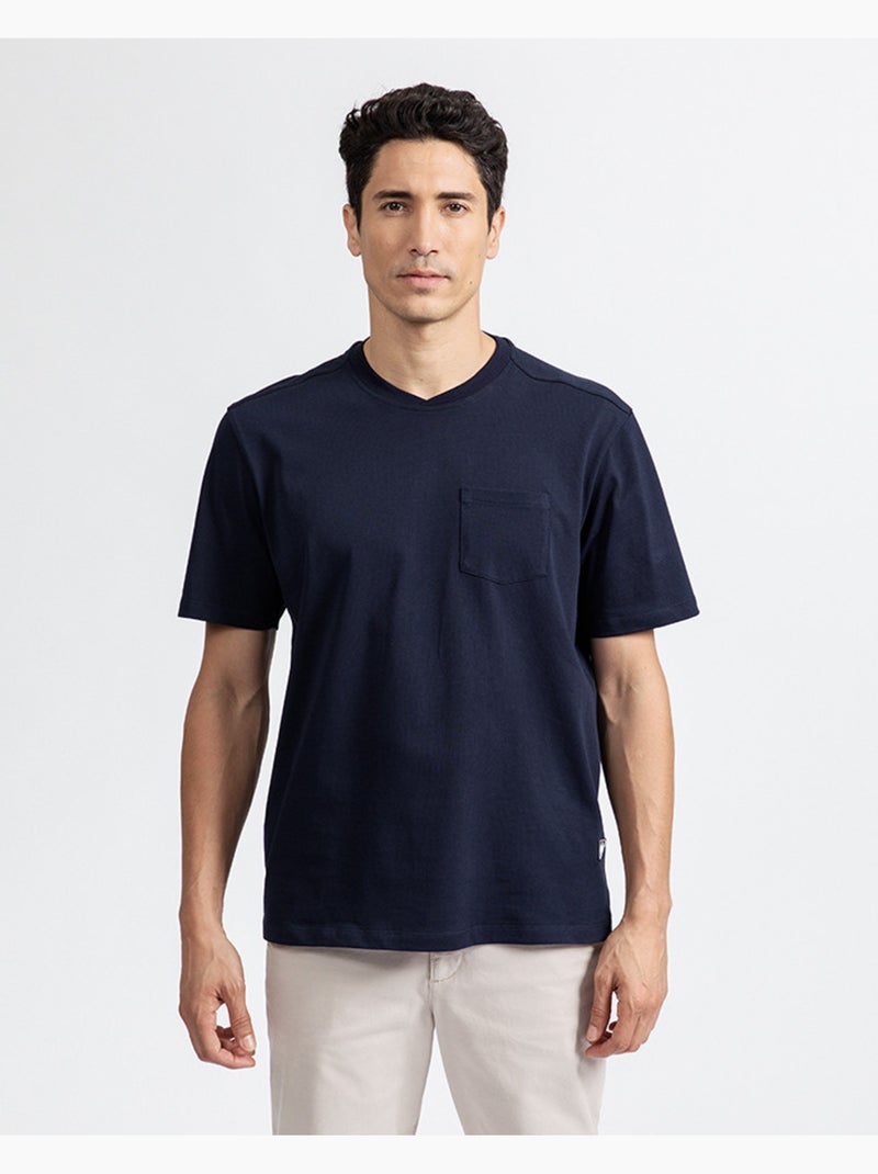 T-shirt spot   regular - new man Bleu - Kiabi