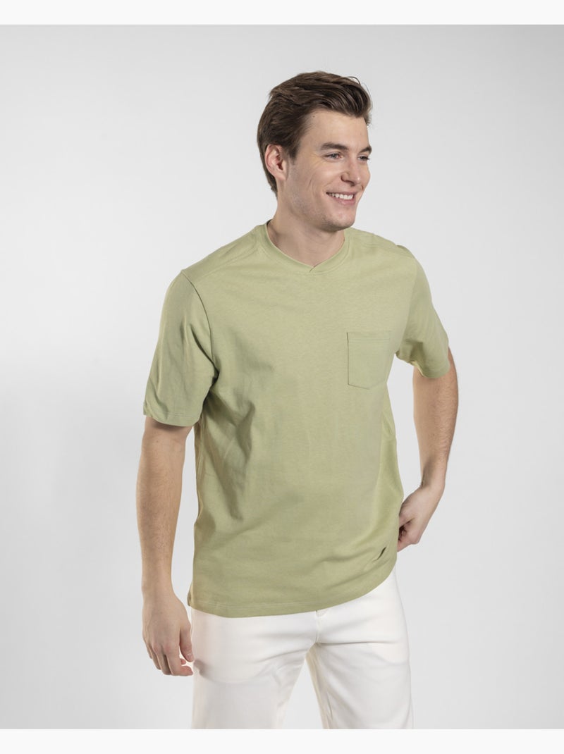 T-shirt Spot   Regular - New Man Vert - Kiabi
