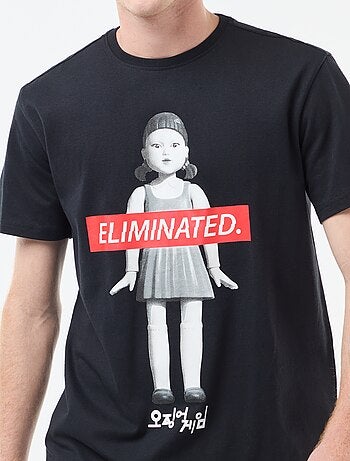 T-shirt 'Squid Game' en coton