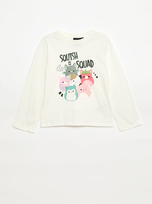 T-shirt 'Squishmallows' à manches longues - Kiabi