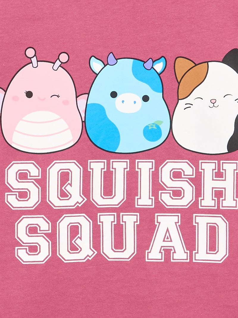 T-shirt 'Squishmallows' à manches longues Rose - Kiabi