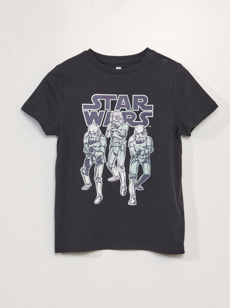 T-shirt 'Star Wars' - So Easy Gris - Kiabi