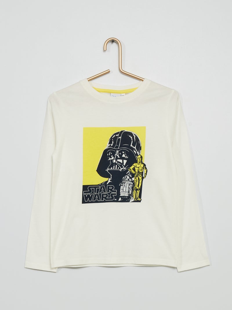 T-shirt 'Star Wars' blanc - Kiabi