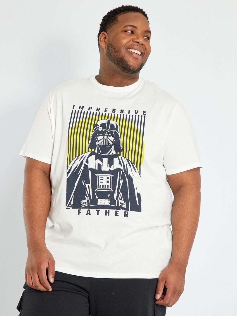T-shirt 'Star Wars' Blanc - Kiabi
