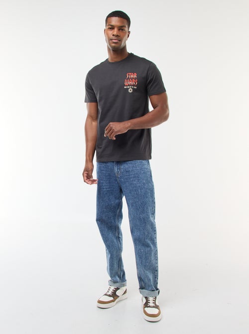 T-shirt 'Star Wars' 'Dark Vador' à manches courtes - Kiabi