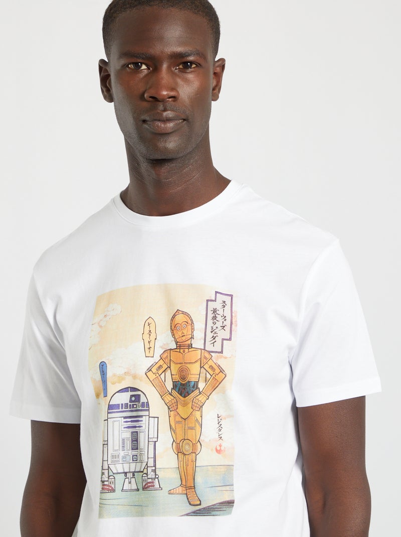 T-shirt 'Star Wars' en coton Blanc - Kiabi