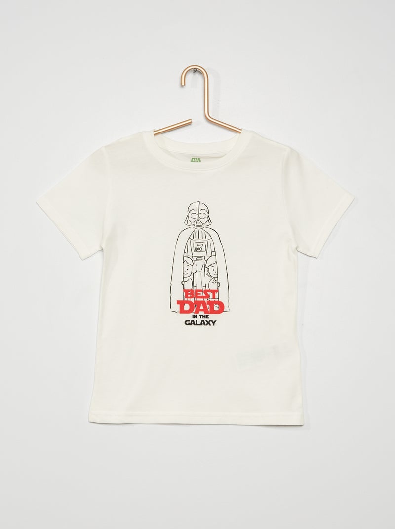 T-shirt 'Star Wars' en jersey Blanc - Kiabi