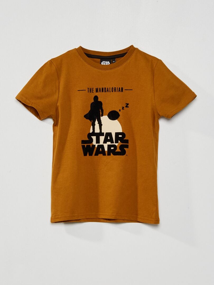 T-shirt 'Star Wars' en jersey Marron - Kiabi